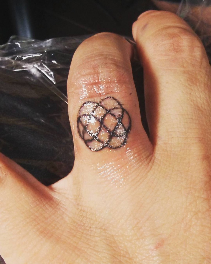 double infinity band tattoo