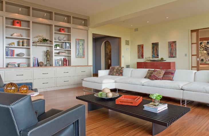 contemporary living room storage furniture