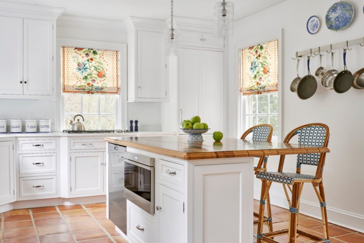 simple country kitchen curtain