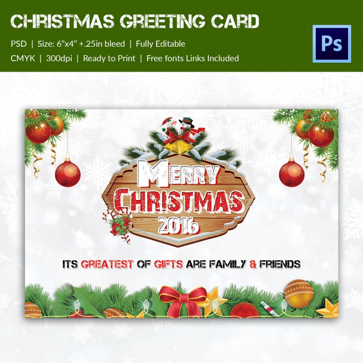 christmas broucher 2016 greeting card