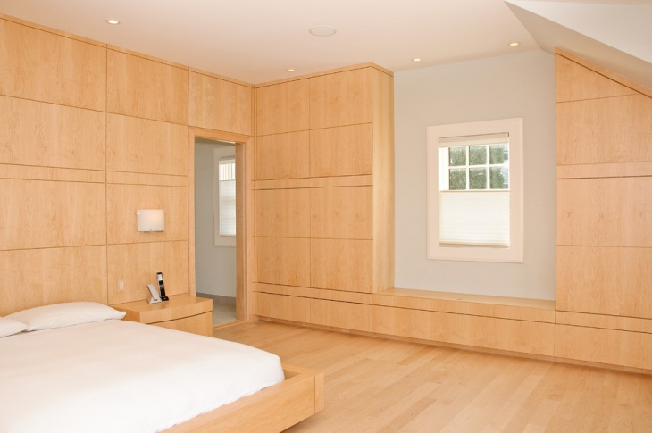 bedroom wood storage cabinet design