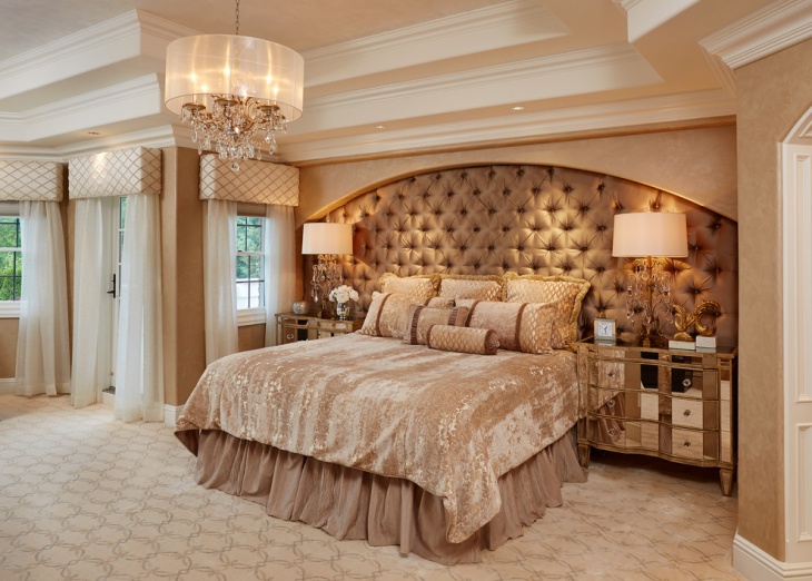 luxury master bedroom lighting
