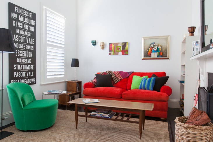 small apartment living room sofa design