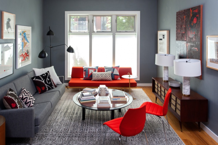 modern contemporary grey living room