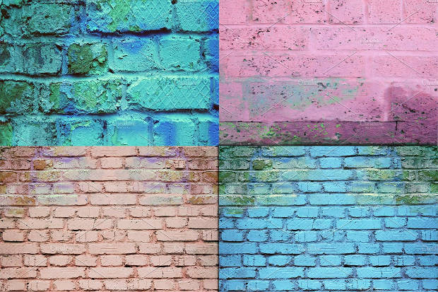 brick wall distressed texture