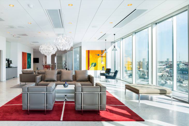 modern commercial office sofa design