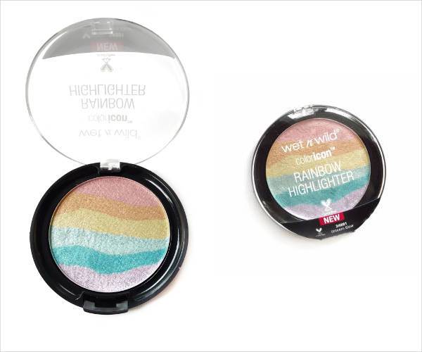 wet n wild color icon rainbow highlighter
