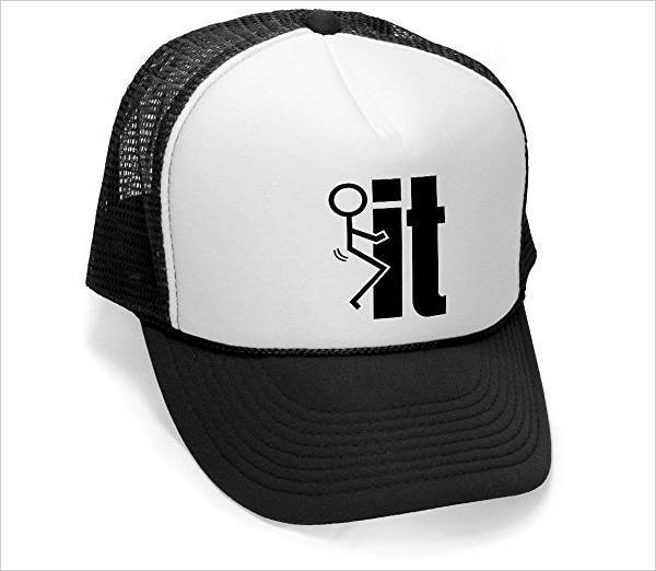 cool funny trucker hat design