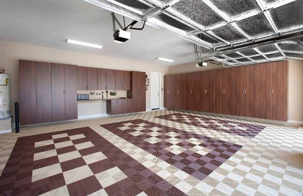 12 Garage Flooring Designs Ideas, Best Tile Flooring For Garage