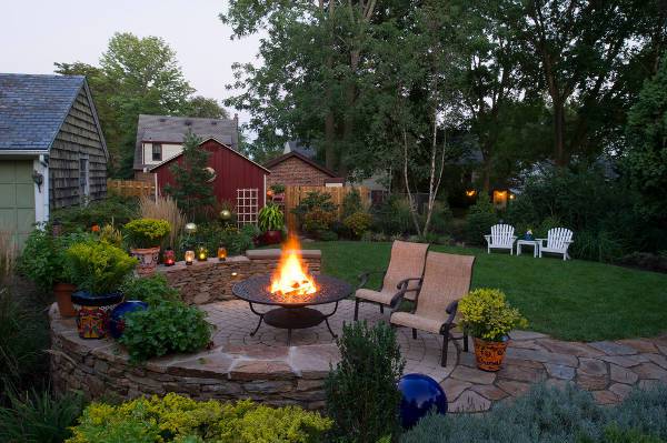 outdoor portable fire pit