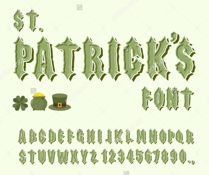 cool holiday gothic font