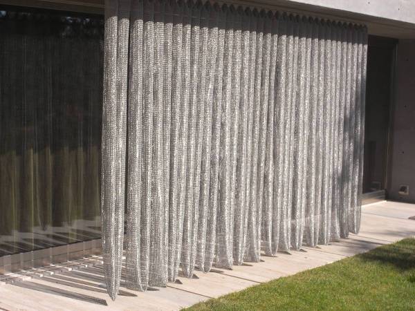 outdoor mesh curtains