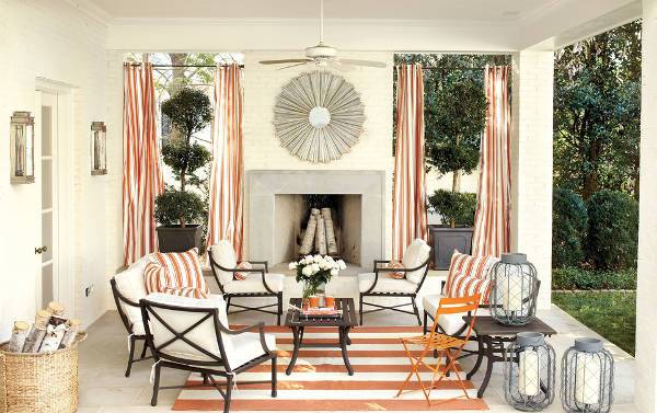 striped outdoor rugs