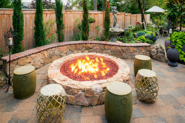 backyard fire pit designs