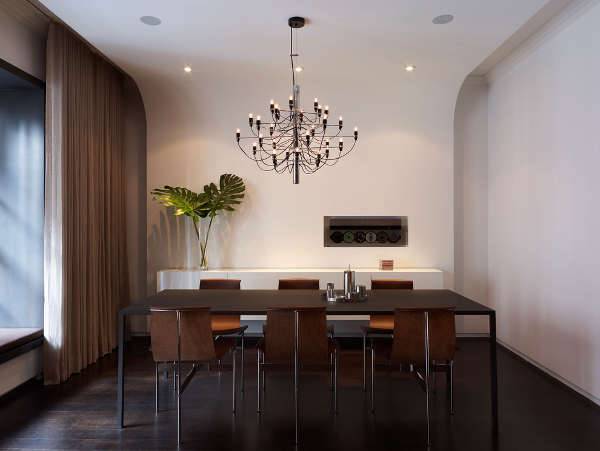 modern dining room chandeliers