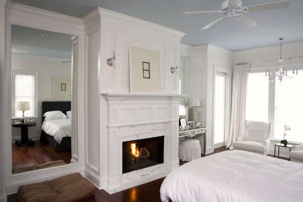 white bedroom vanity
