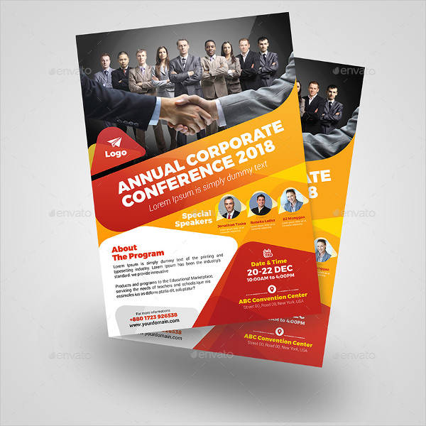 Annual Corporate Conference Flyer