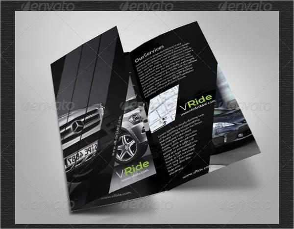 Car Business Tri-Fold Brochure