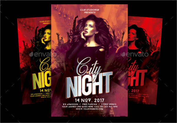 City Night Party Flyer