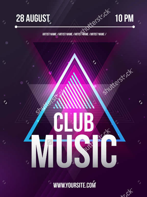 Club Music Party Flyer