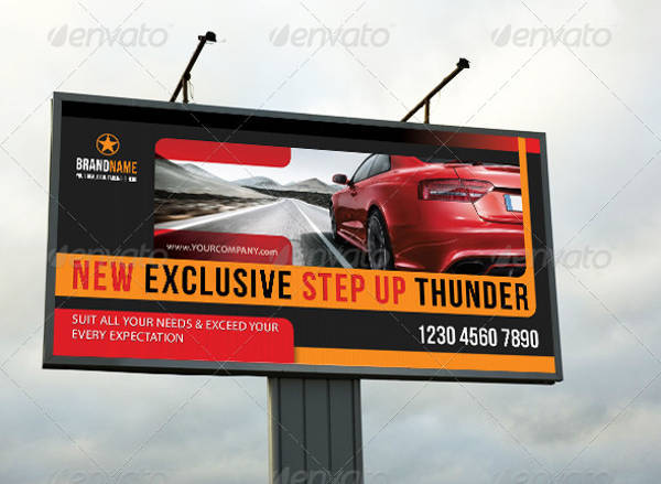 corporate product outdoor banner