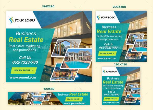 corporate real estate banner template