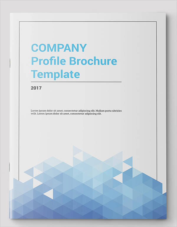 Creative Company Profile Brochure Template