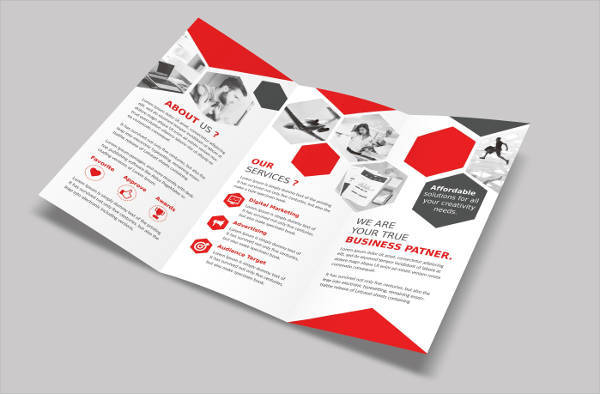 Elegant Corporate Tri-Fold Brochure