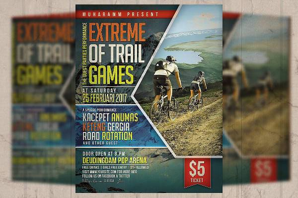 Extreme Sports Event Flyer