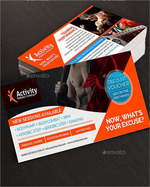 Fitness and Gym Discount Voucher