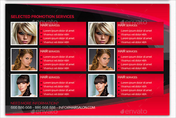 Hair Salon Fashion Style Discount Voucher