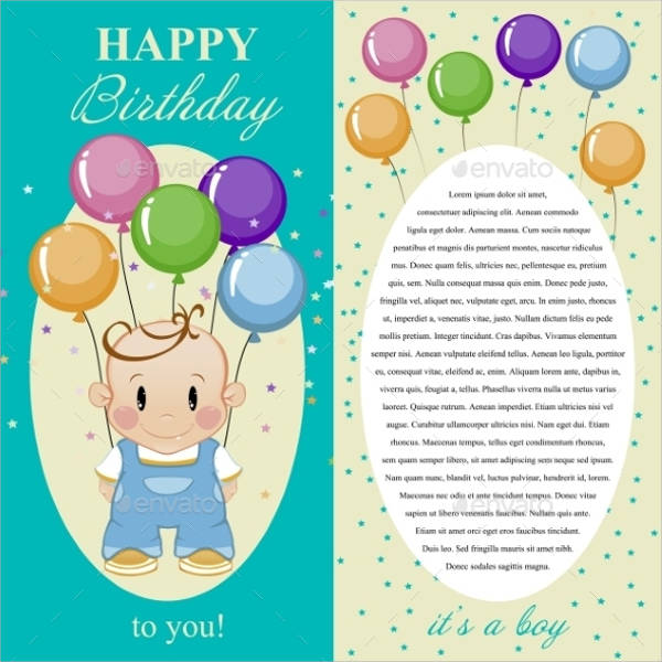 happy birthday note card