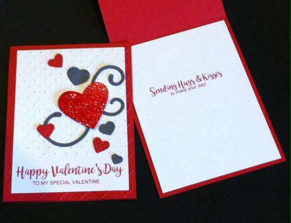 happy valentine greeting card