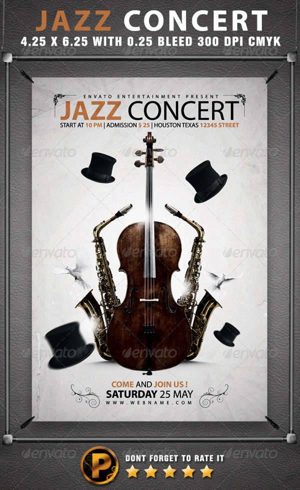 Jazz Music Concert Flyer