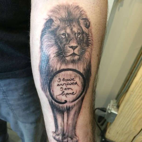 leo lion tattoo