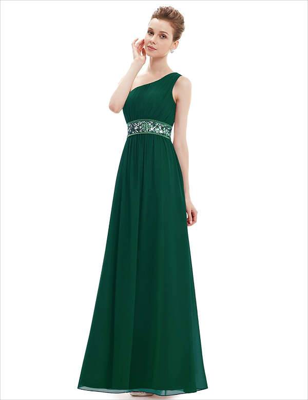 maxi green dress