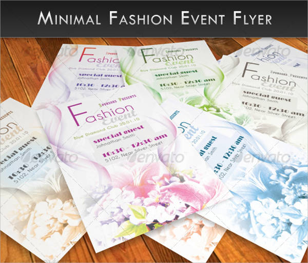 Minimal Fashion Event Flyer