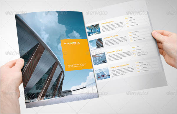 Modern Project Tri-Fold Brochure