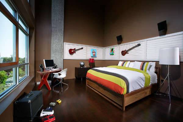 modern teen bedroom design