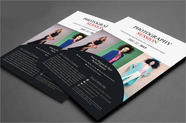 Photography Session Flyer Template