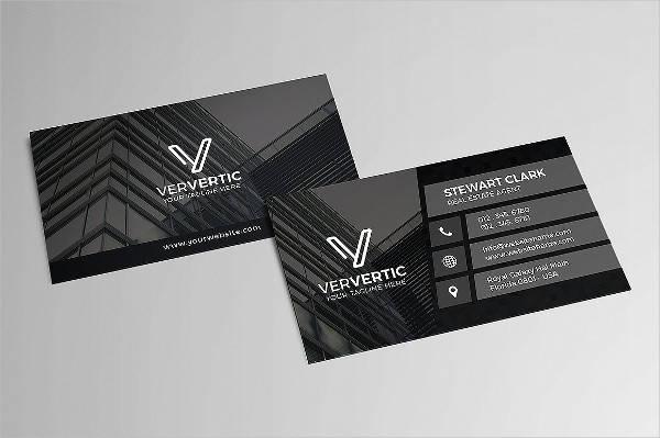 Professional Real Estate Business Card