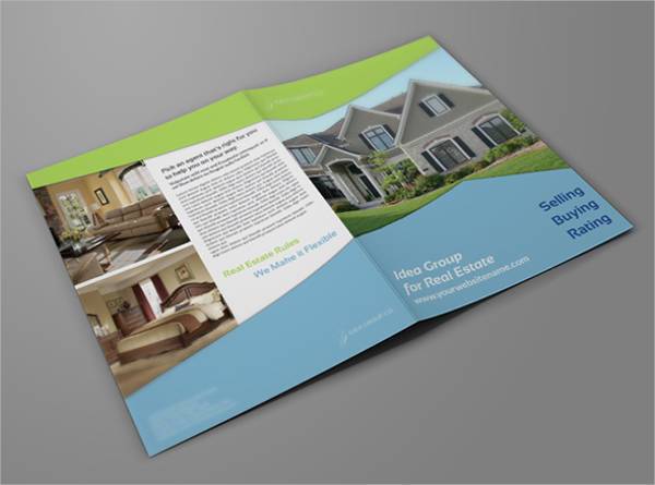 Real Estate Company Bifold Brochure