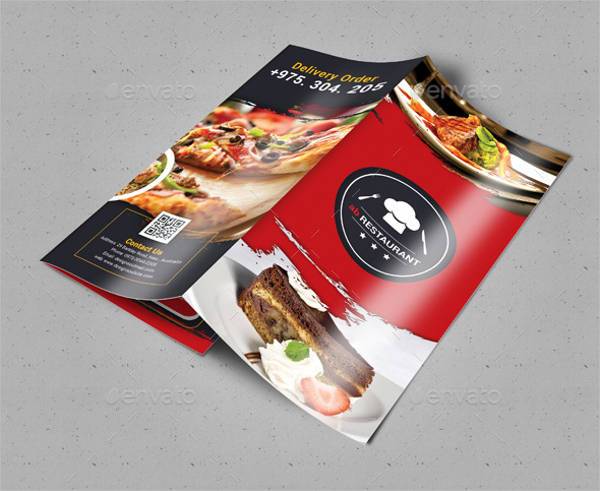 Restaurant Trifold Brochure