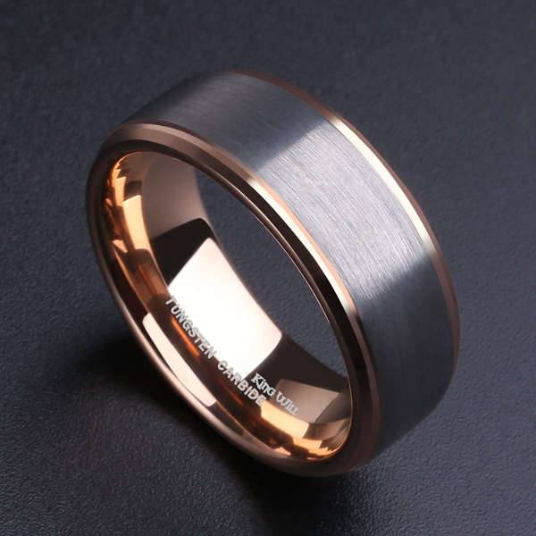 rose gold ring for men