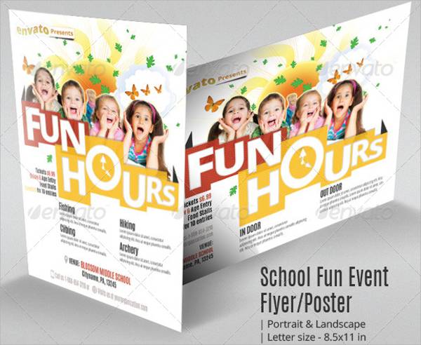 School Fun Event Flyer