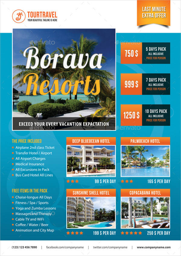 Travel Agency Poster Template