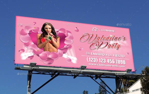 valentines party outdoor banner