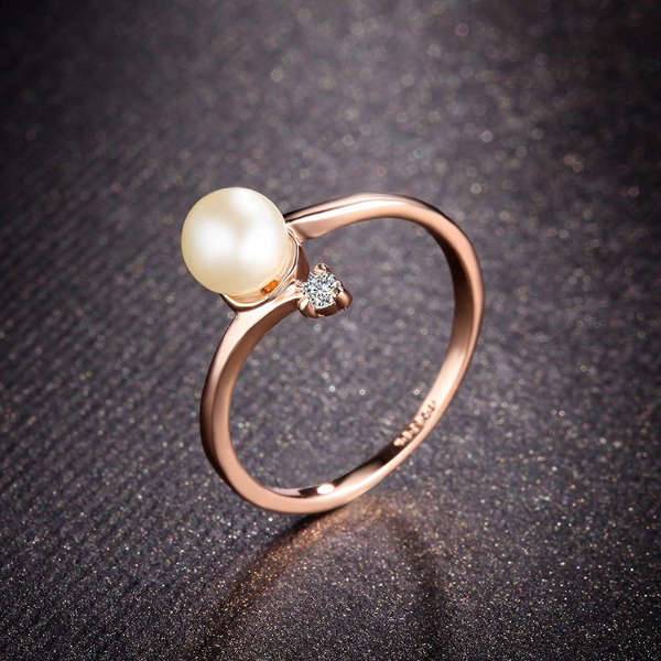 vintage pearl wedding ring