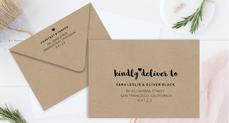 10 Wedding Envelope Designs Design Trends - Premium PSD