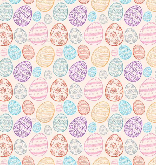 abstract easter patterns